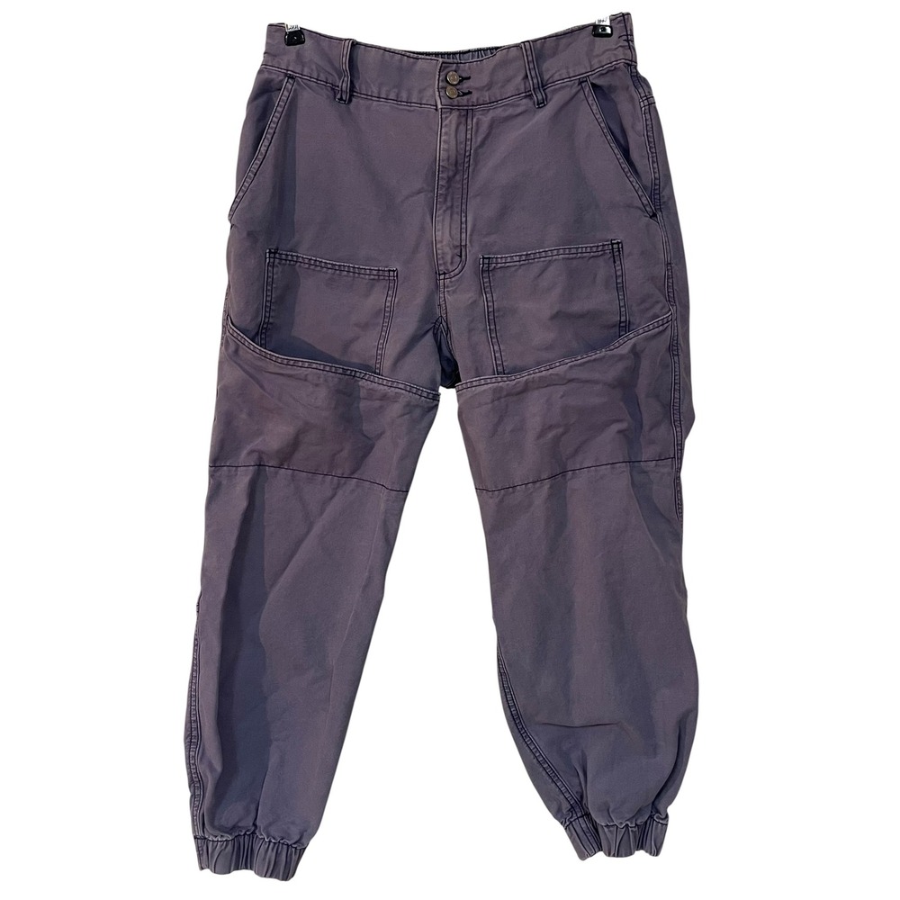 BDG Urban Outfitters Womens Purple Utility Baggy Jogger Cargo Pants Grunge Y2K L